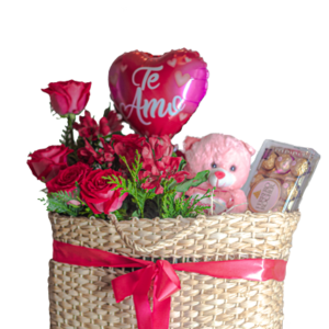 Bolsa de Palha Dia Dos Namorados (G)